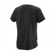 Wilson Tennis Shirt V-Neck Team II black Women